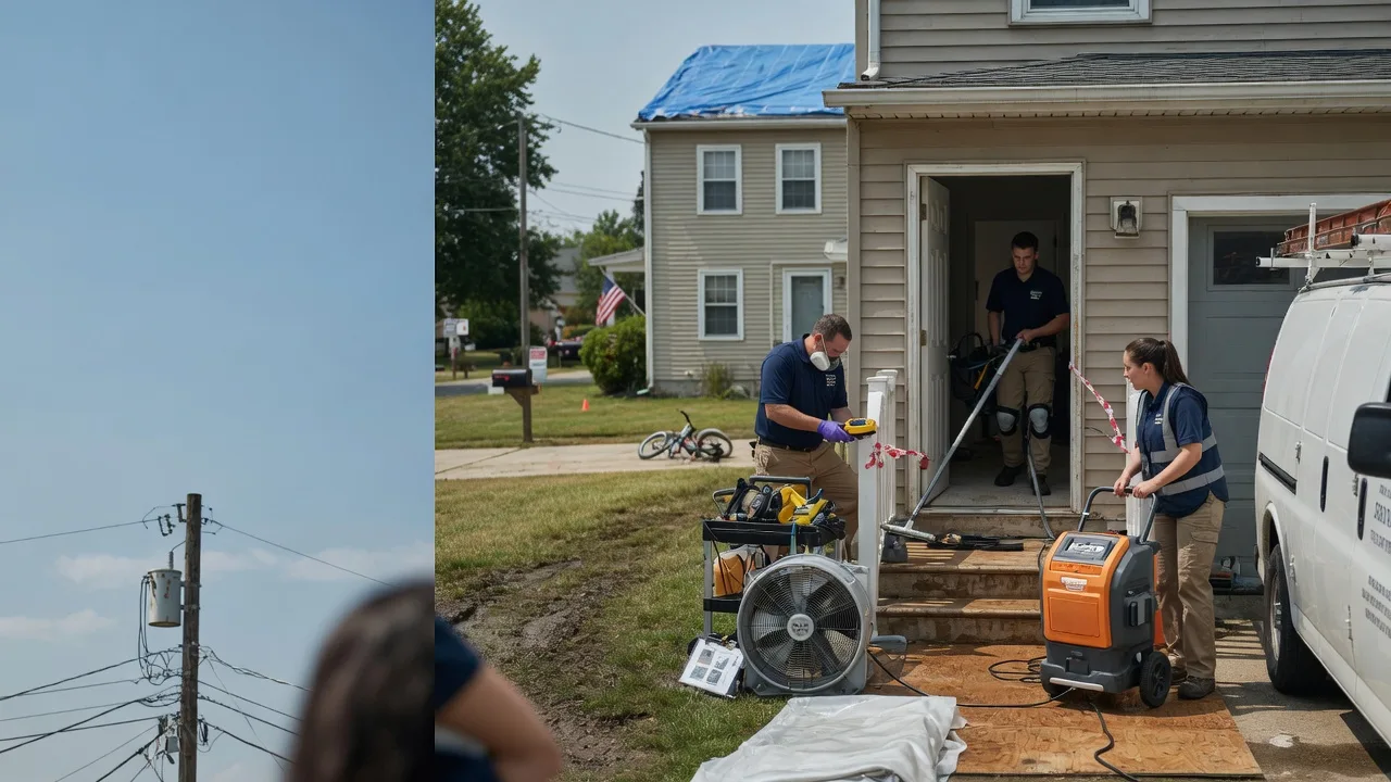 Water Damage Repair in Sciota, PA near me